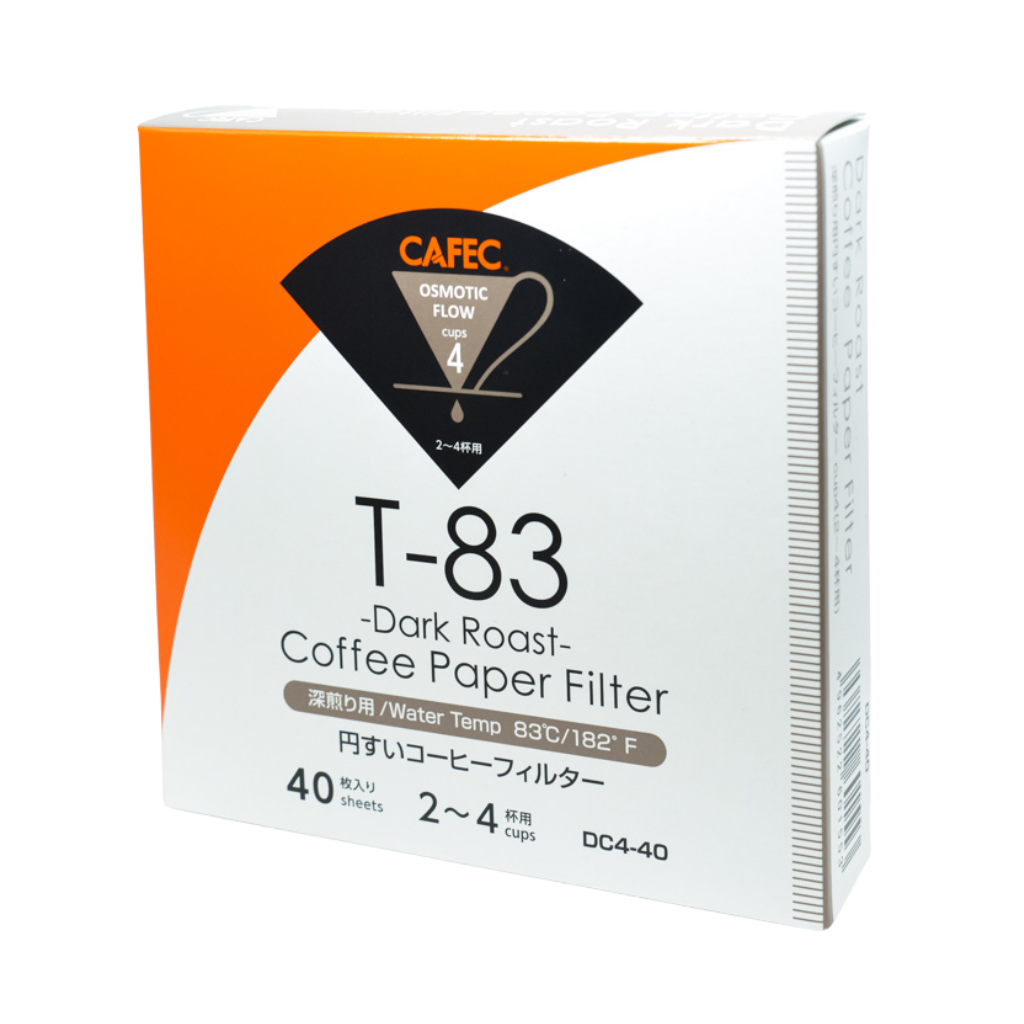 Cafec 2 Cup Dark Roast Filter Paper 40 Pack