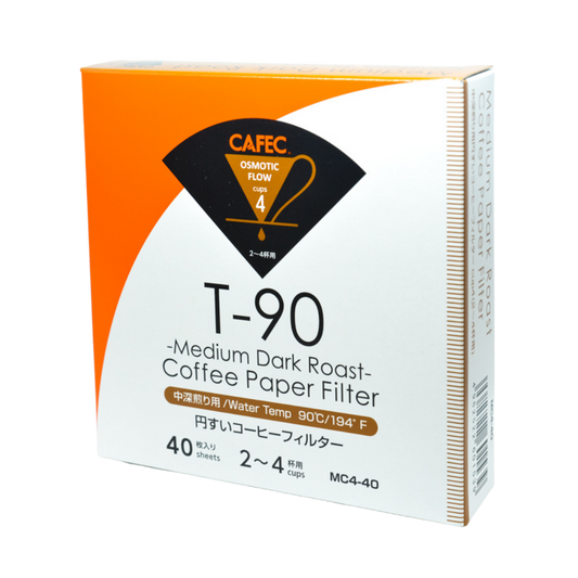 Cafec 2 Cup Medium Roast Filter Paper 40 Pack