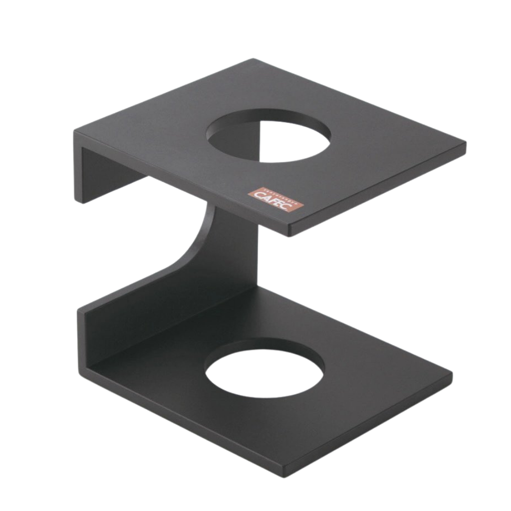Cafec Black Bamboo Pour Over Stand