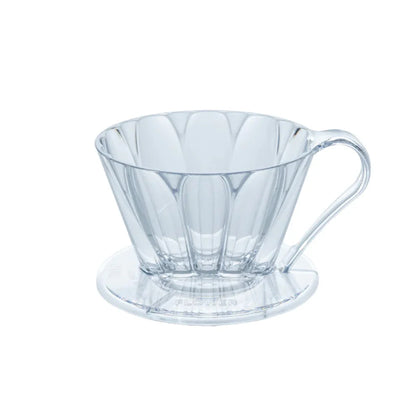 Cafec 101 Clear Flower Oval Dripper