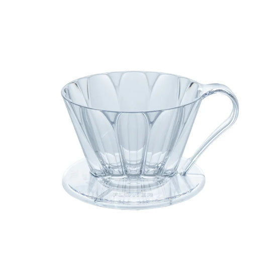 Cafec 101 Clear Flower Oval Dripper