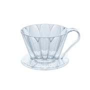 Cafec 101 Clear Flower Oval Dripper