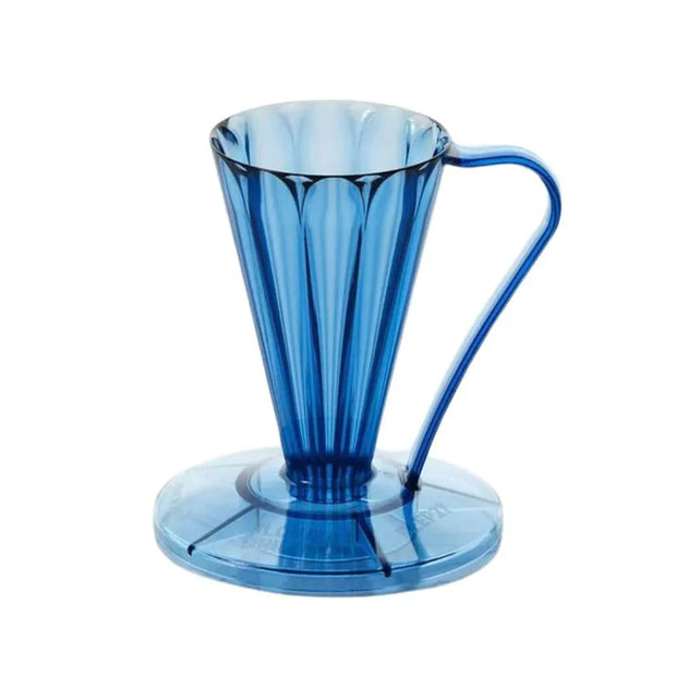Cafec Deep 27 Clear Navy Flower Dripper