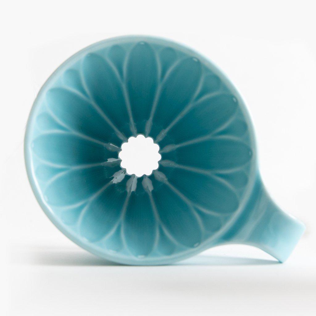 Cafec 2 Cup Blue Flower Dripper