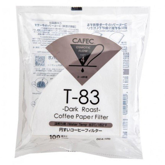 Cafec 2 Cup Dark Roast Filter Paper 100 Pack