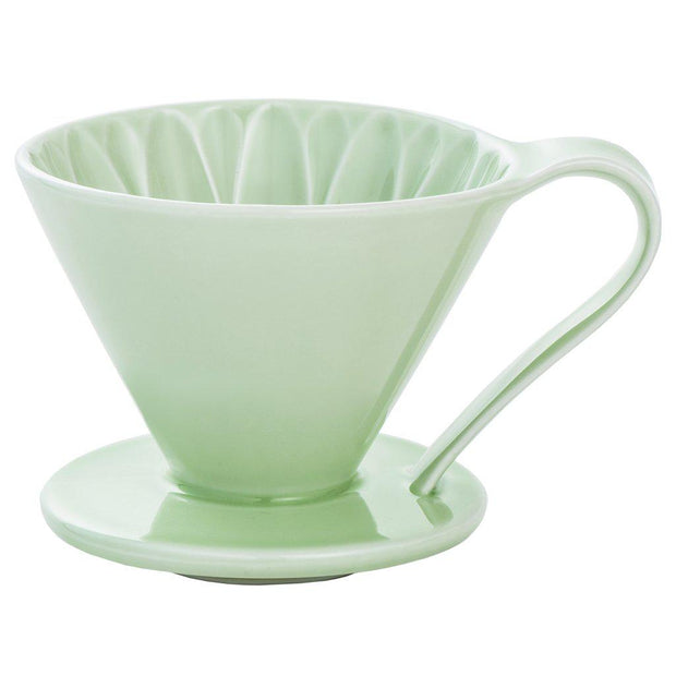 Cafec 2 Cup Green Flower Dripper