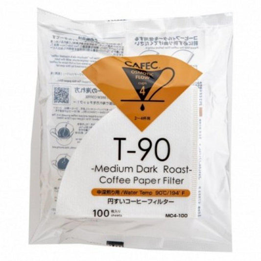 Cafec 2 Cup Medium Roast Filter Paper 100 Pack