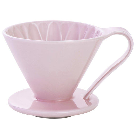 Cafec 2 Cup Pink Flower Dripper