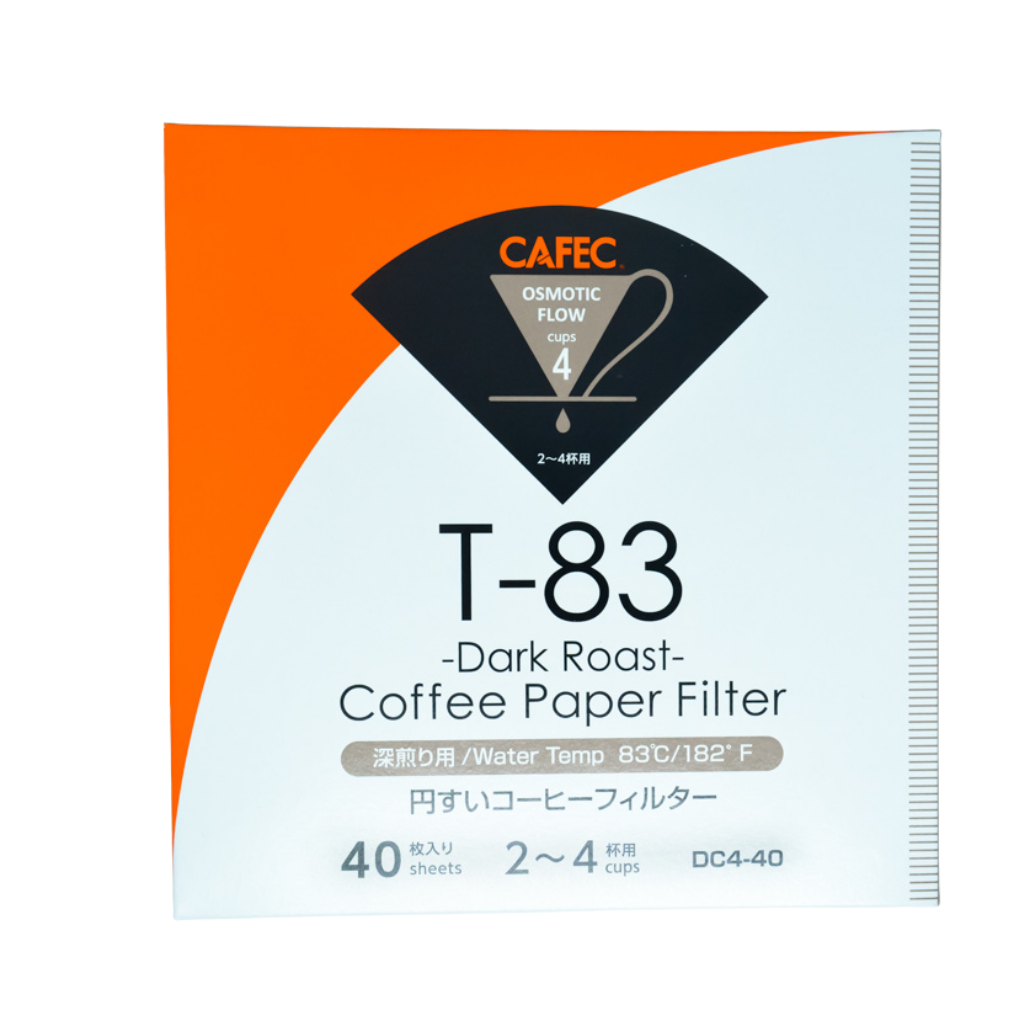 Cafec 2 Cup Dark Roast Filter Paper 40 Pack