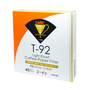 Cafec 2 Cup Light Roast Filter Paper 40 Pack