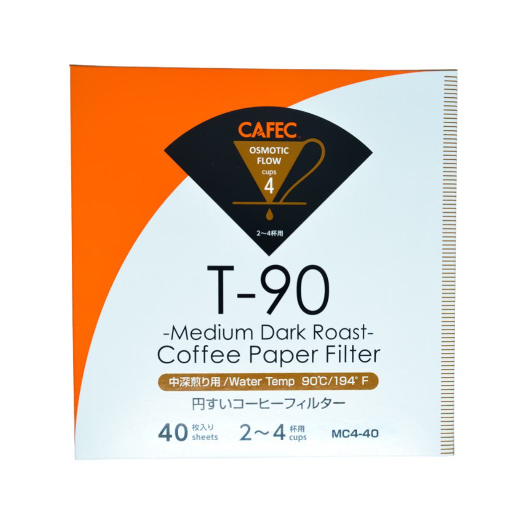 Cafec 2 Cup Medium Roast Filter Paper 40 Pack