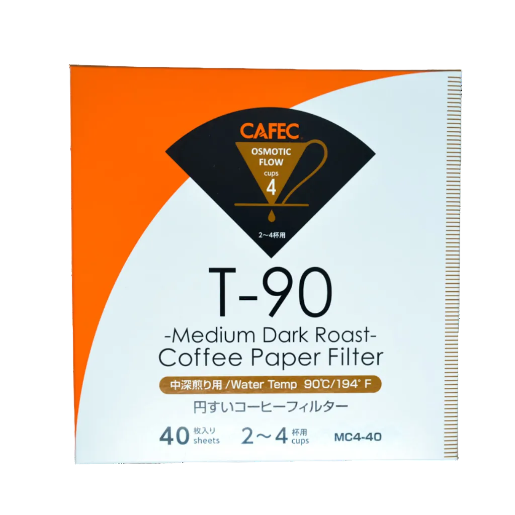 2 Cup Medium Roast T 90 Filter Paper 40 Pack