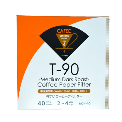 2 Cup Medium Roast T 90 Filter Paper 40 Pack