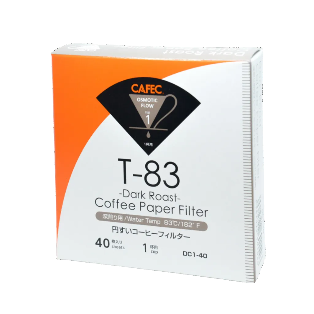 Cafec T83 Dark Roast Filter Paper