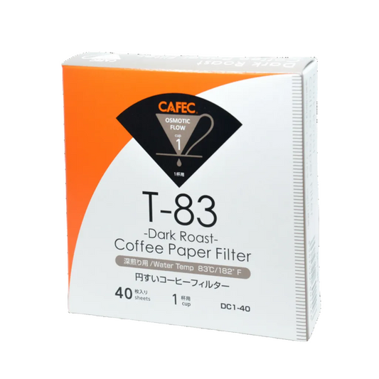 Cafec T83 Dark Roast Filter Paper