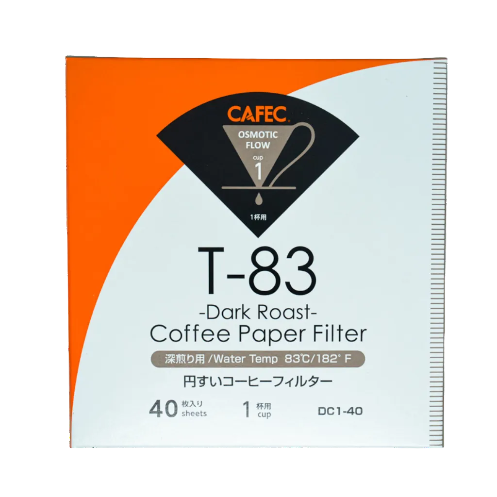 Cafec T83 Dark Roast Filter Paper